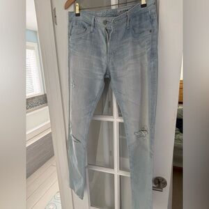 AG Adriano Goldschmied Faded Blue Men's Skinny Jeans